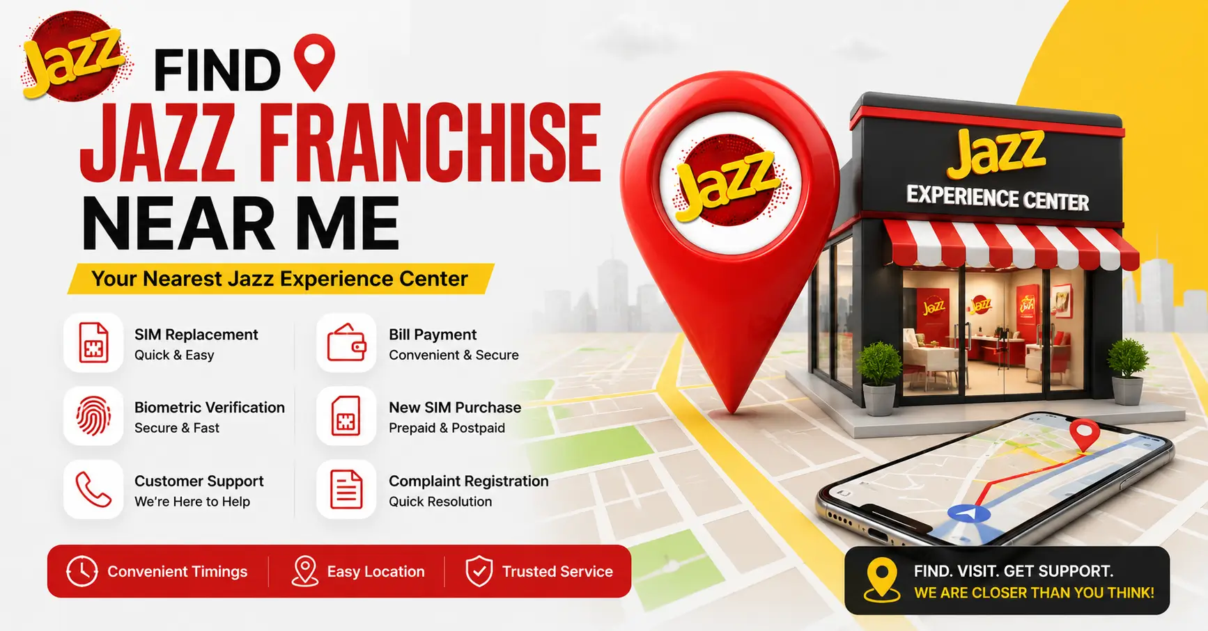 Jazz Franchise Near Me: How to Find Your Nearest Jazz Office (2026)