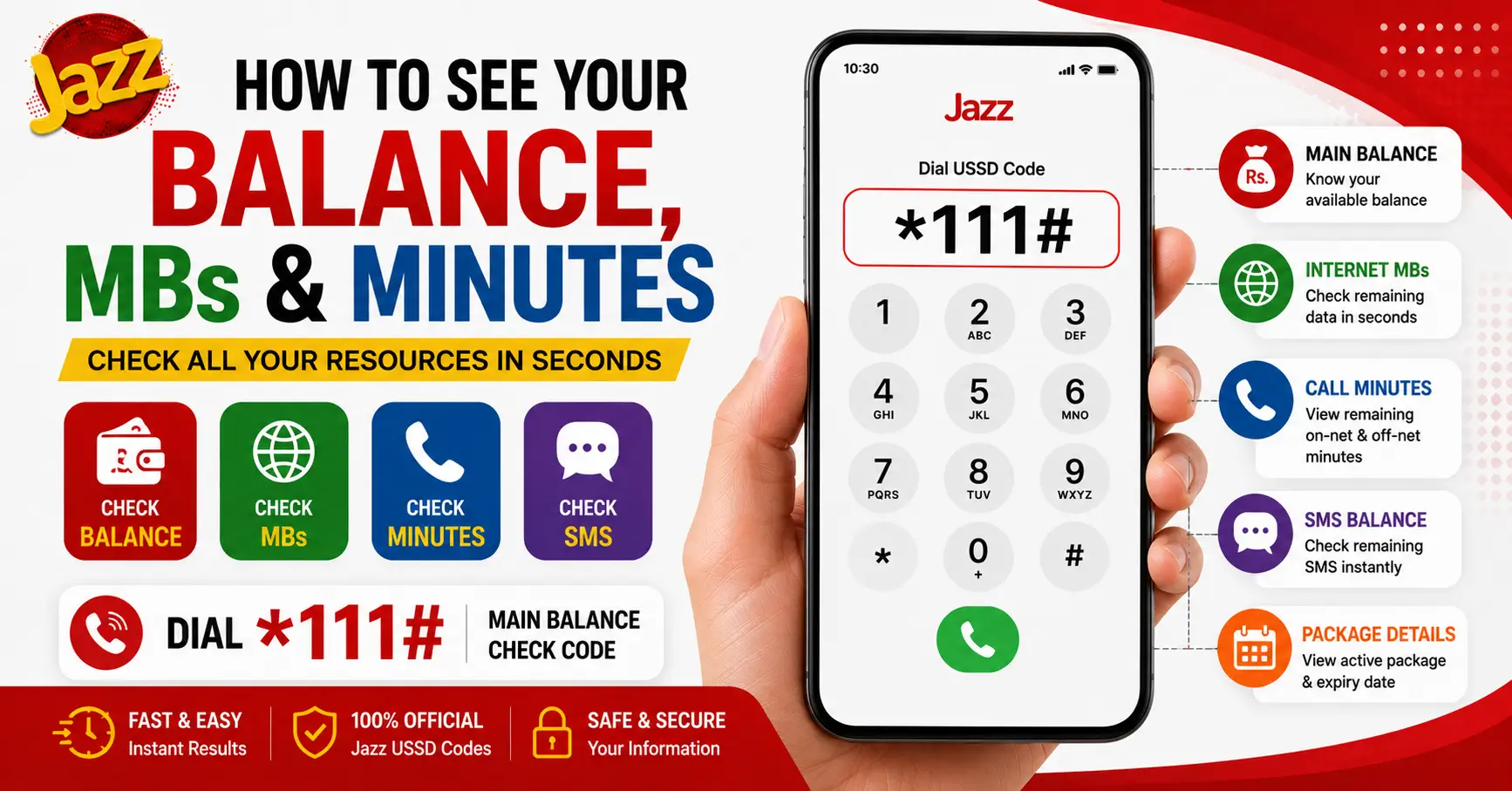 How to Check Jazz Balance, MBs & Remaining Minutes (2026 Guide)