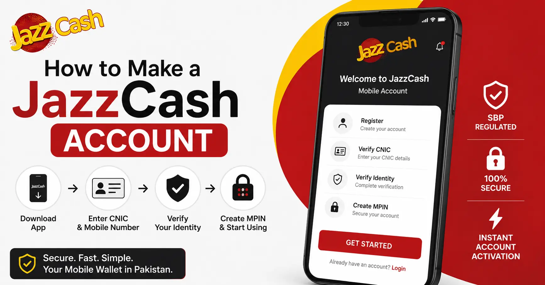 How to Make JazzCash Account – 2026 Guide